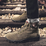 Men's Waterproof Leather Hiking Boots for Fall/Winter