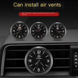 Car Dashboard Starry Night Clock - Quartz Timepiece