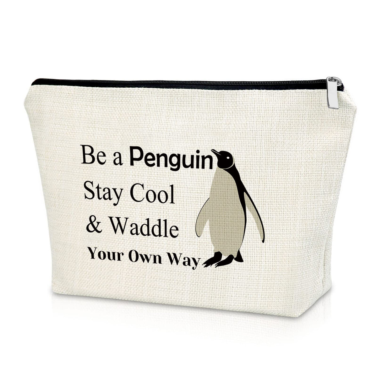 Penguin Gifts for Women Makeup Bag Penguin Lover Gifts Penguin Party Gifts for Friend Favors Penguin Birthday Gifts Cosmetic Bag Graduation Christmas Gifts for Penguin Lover Cosmetic Travel Pouch