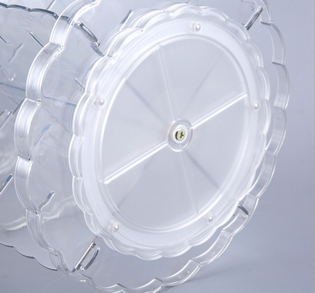 Acrylic 360° Rotating Makeup Organizer and Storage