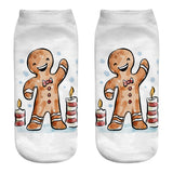 New 3D Printed Christmas Socks for Women