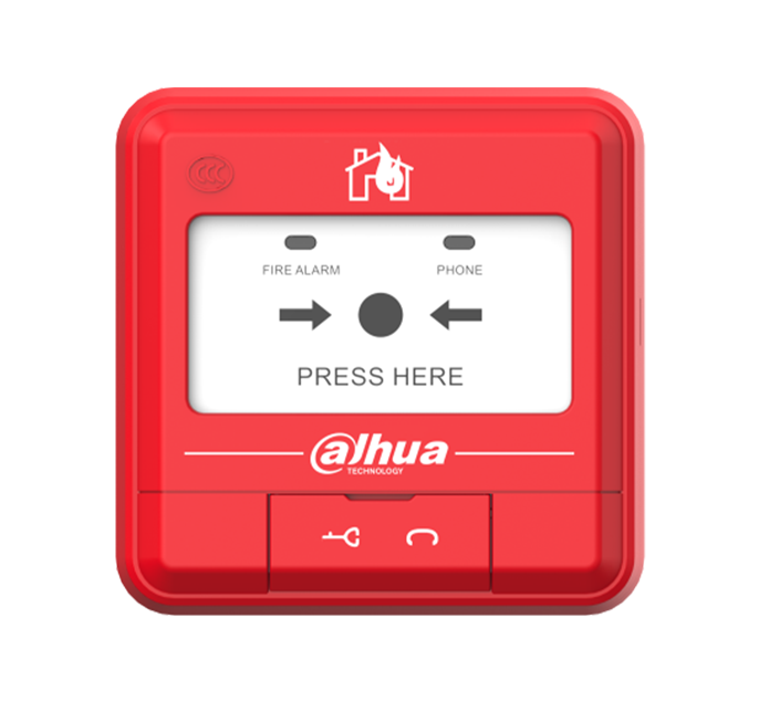 Dahua Conventional Fire Alarm Manual Call Point With Base HY-C121