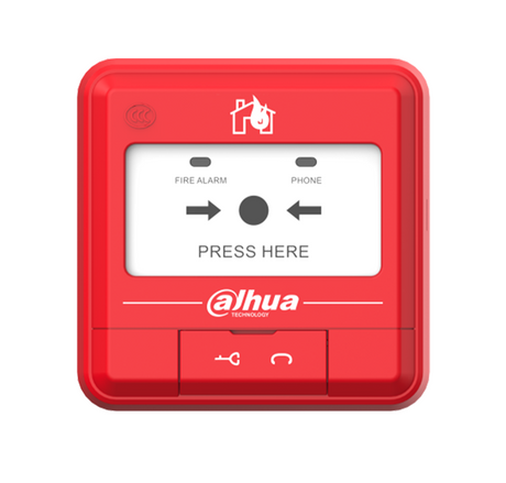 Dahua Addressable Fire Alarm Manual Call Point without Base HY-1200-CTXF