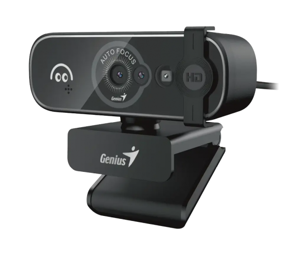 Genius PC Web Camera 2K with Tripod, AF USB-A+C FaceCam 3000AF