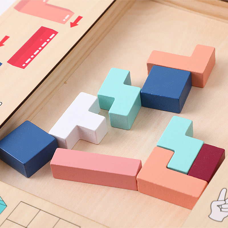 Wooden 3D Puzzle Toy