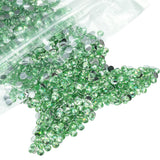 qiipii 8000PCS 3mm Crystal Light Green Resin Rhinestones for Crafts Flatback Fresh Green Rhinestones Bulk SS10 Non-Hotfix Stones Diamonds Crystals Gems for Face Eyes Makeup Mugs Tumblers DIY Crafts