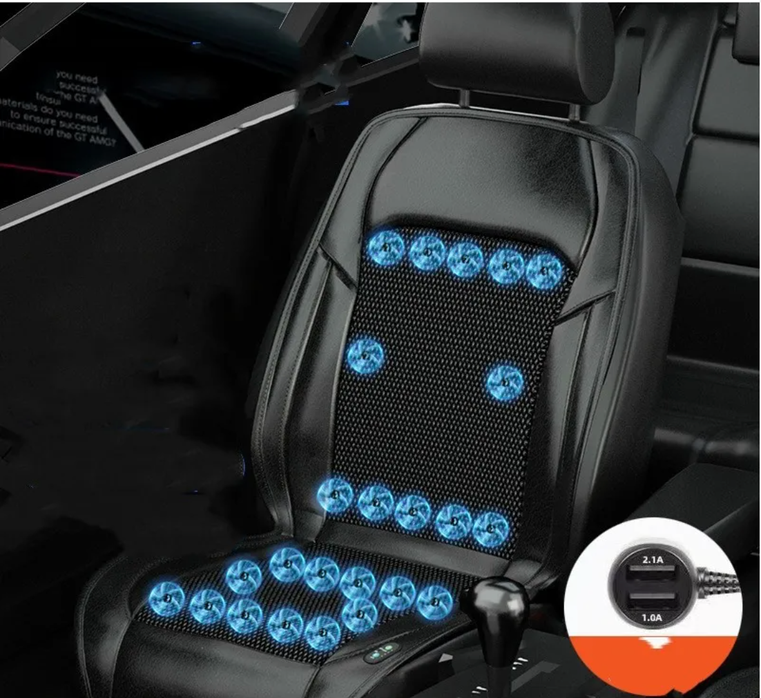 Ventilated Car Seat Cushion with Fan