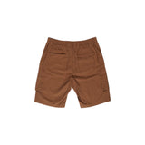 Hamaki-Ho Brown Linen Bermuda Shorts