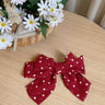 Cute Polka Dot Bow Hairpin Accessory