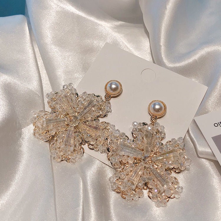 Korean S925 Silver Stud Earrings - Stylish & Versatile