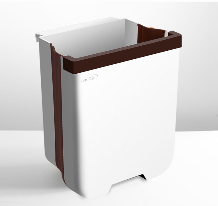 Foldable Kitchen Trash Can and Storage Bin