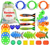 Summer Pool Diving Toys For Kids - Underwater Gem Set