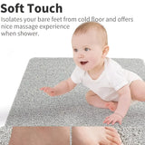 Non-Slip PVC Floor Mat for Home - Solid Color