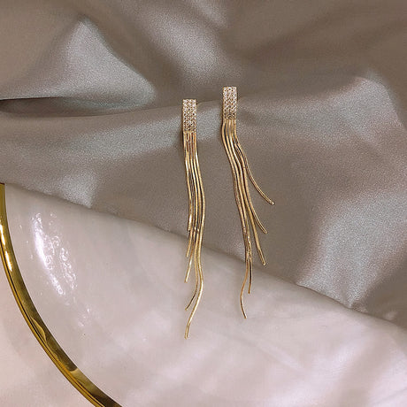 Korean S925 Silver Stud Earrings - Stylish & Versatile