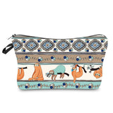 Women's Waterproof Canvas Makeup Clutch Bag
