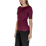 Street One Purple Cotton T-Shirt