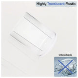 Large Capacity Acrylic Cosmetic Cotton Pads Storage Rack