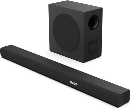 Hisense Soundbar AX3100Q, 3.1Ch, 500W with Wireless Subwoofer, Dolby Atmos