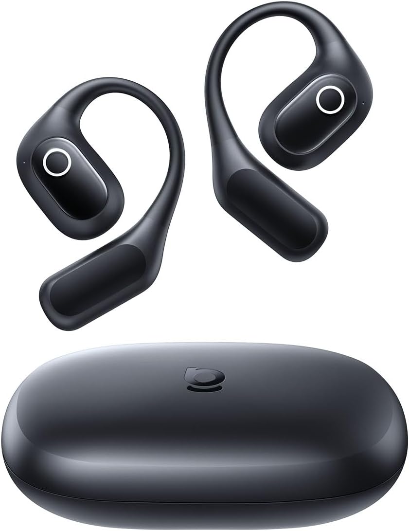 Baseus Headphones Open Ear Sports Earphones IPX5 ELI2i FIT Black