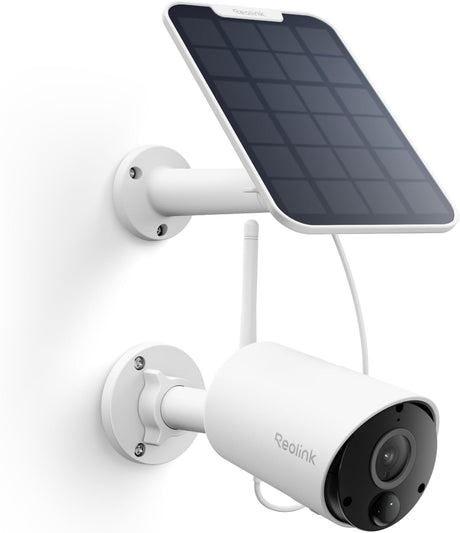 Reolink BP Outdoor Battery Camera 5MP ARGUS Eco White (B320) + 6W Panel White (Hard Bundle)