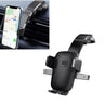 Yumfugu Pack-1 Car Cell Phone Holder 360 Degrees Long Arm Dashboard Windshield Car Phone Holder Universal Anti-Shake Smartphone Holder with Strong Suction Cup for Most Smartphones (Black #ML-190)