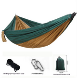 Outdoor Double Camping Hammock - 210T Parachute Nylon