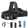 New 21700 USB Type-C Rechargeable Headlamp for Camping