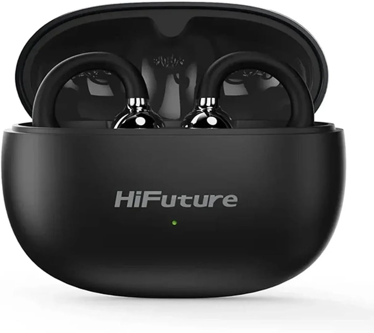 HiFuture FlexClip Black Open Ear Buds with ANC