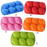 Silicone Baking Mold for Easter Egg Desserts (6 Cavities)