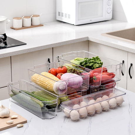 Plastic Storage Organizer for Kitchen Refrigerator (Drawer)