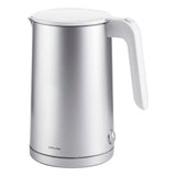 ZWILLING Enfinigy Cool Touch 1.5-Liter Electric Kettle Cordless Tea Kettle & Hot Water Silver