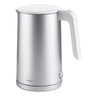 ZWILLING Enfinigy Cool Touch 1.5-Liter Electric Kettle Cordless Tea Kettle & Hot Water Silver