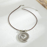 Bohemian Seashell Starfish Mermaid Necklace Accessory