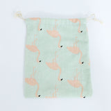 Cotton Linen Drawstring Storage Bag for Students