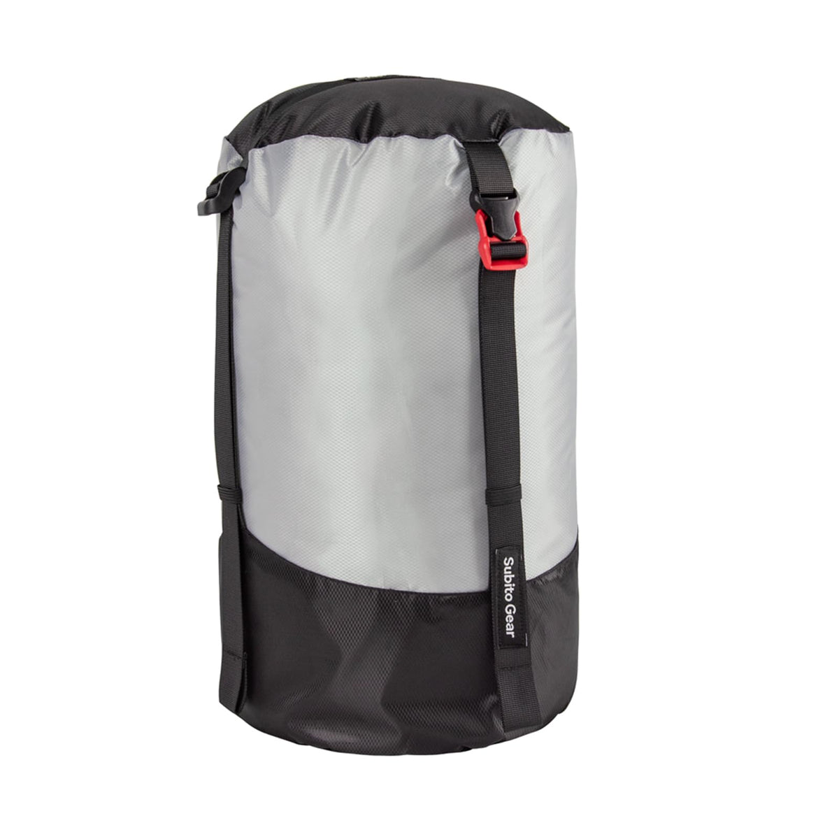70D Nylon Compression Stuff Sack for Sleeping Bag Ultralight Stuff Bag Organizer 1L/5L/7L/17L/25L for Traveling Camping Hiking Backpacking (Gray (18-25L))