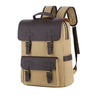 Men's Canvas Casual Outdoor Travel Backpack for Laptops