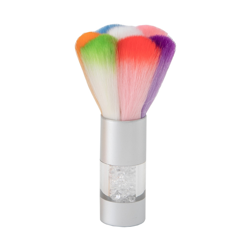 Colorful Nail Cleaning and Makeup Brush Set (1pc)