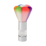 Colorful Nail Cleaning and Makeup Brush Set (1pc)
