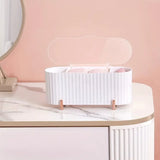 Dustproof Makeup Organizer for Cotton Pads and Swabs