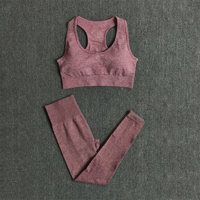 High Waist Yoga Pants Set