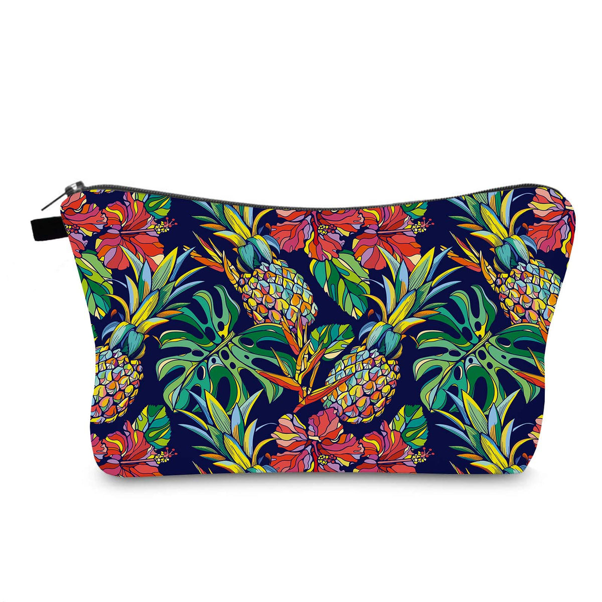 Elegant Pineapple Pattern Waterproof Makeup Bag Organizer
