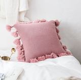 Knitted Lantern Ball Pillow Cover for Home Decor
