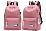 USB Charging Backpack for Travel and Leisure