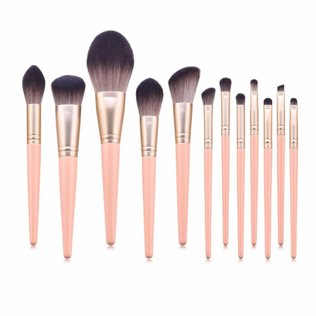 12-Piece Makeup Brush Set and Beauty Tools