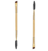 Double-Ended Bamboo Eyebrow Brush with Comb