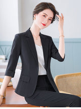 Women's Formal Business Suit for Spring and Summer