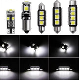 23pcs LED Car Interior Reading Light Set T10 5050 W5W