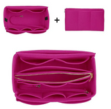 Felt cosmetic bag