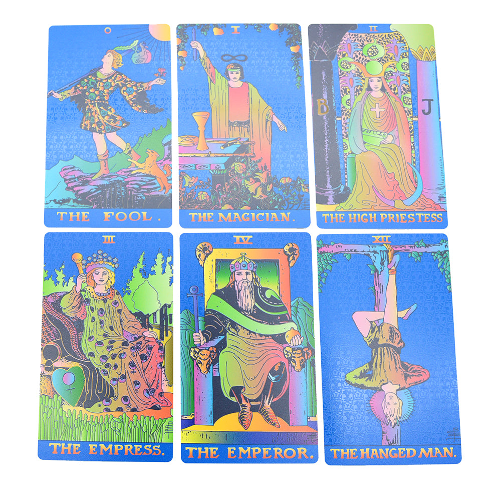 Vettetaro Waterproof PVC Tarot Card Set with Color Print