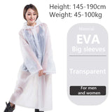 Thick Waterproof Hooded Raincoat for Outdoor Hiking